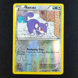 Rattata 104/149 Holo - Boundaries Crossed - Pokemon Card - Image 1