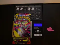 22.41g VERY HEAVY Mega Evolution Pokemon Sealed Booster Pack New SIR/HRU - Image 1