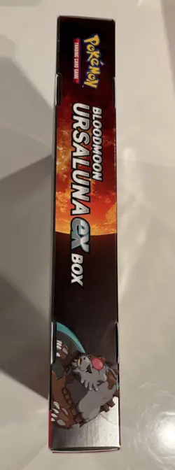 Pokemon Bloodmoon Ursaluna ex Box TCG Trading Card Game New Factory Sealed - Image 5