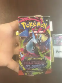 VERY HEAVY! BIG HITUUU 22.60g Phantasmal Flames Pokemon TCG Booster (SEALED) - Image 2