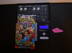 22.37g VERY HEAVY Mega Evolution Pokemon Sealed Booster Pack New SIR/HRU - Image 1
