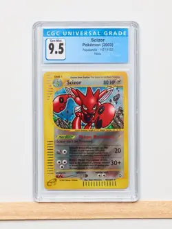 Scizor H21/H32 Aquapolis Holo CGC 9.5 Gem Mint 2003 Pokemon WotC Final Set - Image 1
