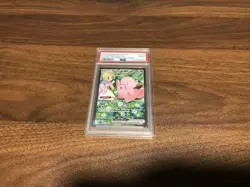 2025 POKEMON JTG EN-JOURNEY TOGETHER #184 LILLIE'S CLEFAIRY EX PSA 9 MINT - Image 1