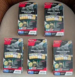 Pokemon TCG ex Battle Decks Box Ampharos ex Sealed New Set of 5 820650852282 - Image 2