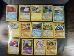 Pokemon E Reader Lot Mixed Conditions Majority Komiya Art - Image 1
