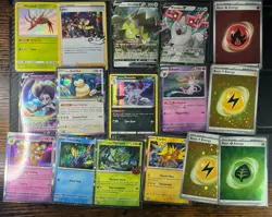 Pokemon Holos And v’s Mixed Lot NM-LP - Image 1