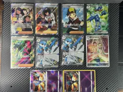 Pokemon Modern Art Rare And Reverses Mixed Lot Mixed Condition Most NM - Image 1