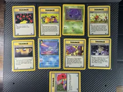 Pokemon 1st Edition & Unlimited Team Rocket Vintage Mixed Lot Mixed Condition - Image 1