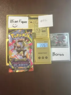 VERY HEAVY! BIG HITUUU 22.61g Phantasmal Flames Pokemon TCG Booster (SEALED) - Image 1