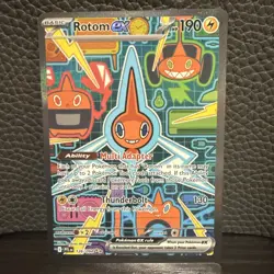 Pokemon TCG Rotom ex Special Illustration Rare Phantasmal Flames 126/094 NM - Image 1