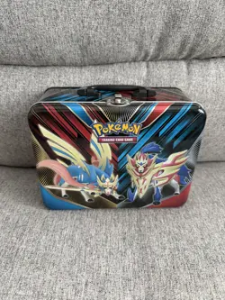 Pokemon TCG 2020 Spring Collector's Tin Chest Lunch Box - Sword Shield - EMPTY - Image 1