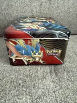 Pokemon TCG 2020 Spring Collector's Tin Chest Lunch Box - Sword Shield - EMPTY - Image 3