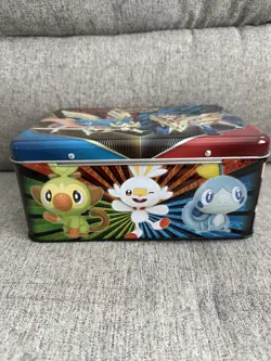Pokemon TCG 2020 Spring Collector's Tin Chest Lunch Box - Sword Shield - EMPTY - Image 5