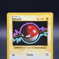 Pokemon Voltorb 067/102 Base Set (Shadowless) Regular - Image 2