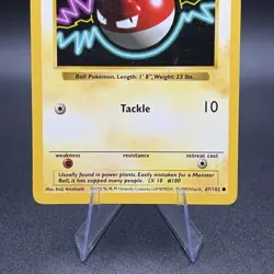 Pokemon Voltorb 067/102 Base Set (Shadowless) Regular - Image 3
