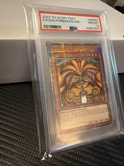 Yugioh Exodia The Forbidden One TN23-EN002 Quarter Century Secret Rare PSA 10! - Image 2