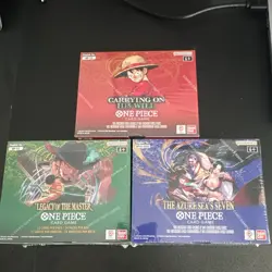 One Piece OP12 OP13 OP14 Booster Box Bundle Sealed English Version (3 boxes) - Image 1