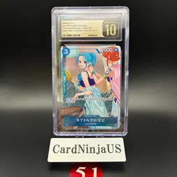 CGC PRISTINE 10 Nefeltari Vivi SR EB02-026 Promotion Pack Ex Vol. 3 ONE PIECE 51 - Image 1