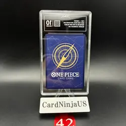 TAG GEM MINT 10 (980) Buggy OP09-051 (SP Full Art) Rare Emperors ONE PIECE 42 - Image 2