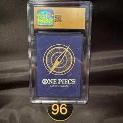 CGC PRISTINE 10 MONKEY D. LUFFY #P-075 SAIKYO JUMP PROMO 2024 ONE PIECE JPN 96 - Image 2