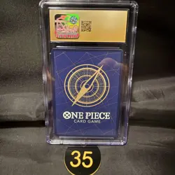 CGC PRISTINE 10 MONKEY D. LUFFY #P-075 SAIKYO JUMP PROMO 2024 ONE PIECE JPN 35 - Image 2