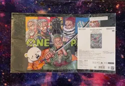 One Piece English Official Playmat Limited Edition Vol. 4 w/ Zoro Promo - SEALED - Image 1