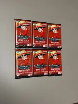 One Piece TCG OP-13 Carrying On His Will Booster Packs-a [Lot Of 6] - Image 5
