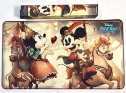 Disney Lorcana TCG Mickey & Minnie Iconic Foil Playmat Park Exclusive New Sealed - Image 1