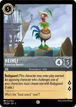 HeiHei - Protective Rooster 179/204 Shimmering Skies Non-Foil Disney Lorcana - Image 1