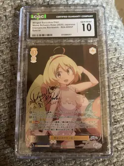 Weiss Schwarz Rose - Interspecies Reviewers - OS04/R04-008SP SP Eldri - CGC 10 - Image 1