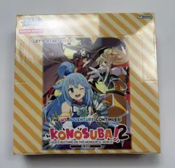 Weiss Schwarz Konosuba 2 God's Blessing Re:Edit Booster Box Factory Sealed - Image 1