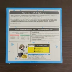 Weiss Schwarz Hololive Production Vol 1 1e Sealed Booster Box English - Image 3