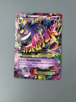 Pokemon Card TCG M Gengar EX 35/119 XY Phantom Forces Ultra Rare Holo 220 HP - Image 1