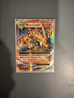 Pokemon TCG M Charizard EX 13/108 Evolutions 2016 Holo Ultra Rare Card - Image 1