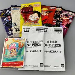ROMANCE DAWN PROMO Pack OP-01 One Piece Card Japan etc… 9Packs - Image 1