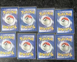 Pokemon Card Lot 8 TCG Vintage Cards 1st Edition Dark Electrode, Ivysaur, Abra - Image 4