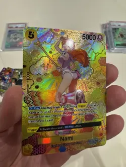 One Piece Nami (SP) OP08-106 Emperors in the New World Foil Custom Card - Image 2