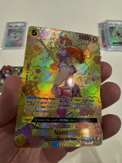 One Piece Nami (SP) OP08-106 Emperors in the New World Foil Custom Card - Image 3