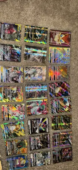Pokemon TCG 60 Holo & Foil Cards Lot Mewtwo Lucario Ho-Oh Lunala Darkrai - Image 1