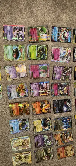 Pokemon TCG 60 Holo & Foil Cards Lot Mewtwo Lucario Ho-Oh Lunala Darkrai - Image 2