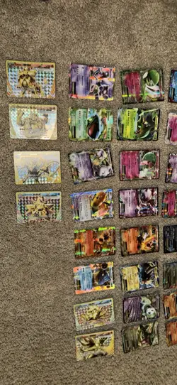 Pokemon TCG 60 Holo & Foil Cards Lot Mewtwo Lucario Ho-Oh Lunala Darkrai - Image 3