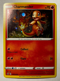 Charmander SWSH092 Holo Black Star Promo Pokemon Card NM - Image 1