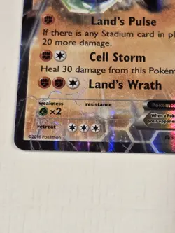 Pokemon TCG Zygarde EX 54/124 Fates Collide Ultra Rare Holo NM Card 2016 - Image 4