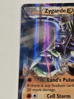 Pokemon TCG Zygarde EX 54/124 Fates Collide Ultra Rare Holo NM Card 2016 - Image 5