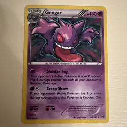 Gengar 60/162 Breakthrough Holo Pokemon Card - Image 1