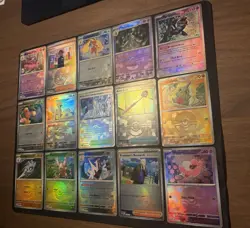 Prismatic Evolutions Pokemon Pokeball Card Lot Fresh Pulls NM 15 Cards Total - Image 3