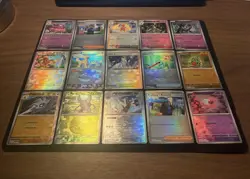 Prismatic Evolutions Pokemon Pokeball Card Lot Fresh Pulls NM 15 Cards Total - Image 5