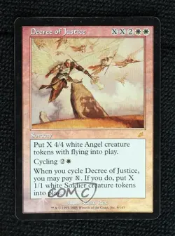 Decree of Justice Foil Magic: Scourge #8 2003 - Image 1