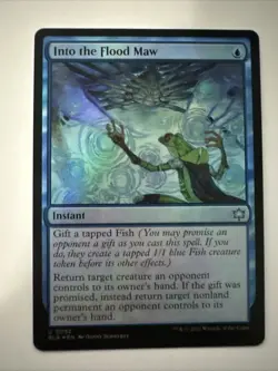 Into the Flood Maw Bloomburrow Foil - Image 1