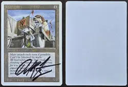Signed MtG Magic Dan Frazier Artist Proof _ Revised _ JUGGERNAUT _ VHTF 1/100! - Image 1